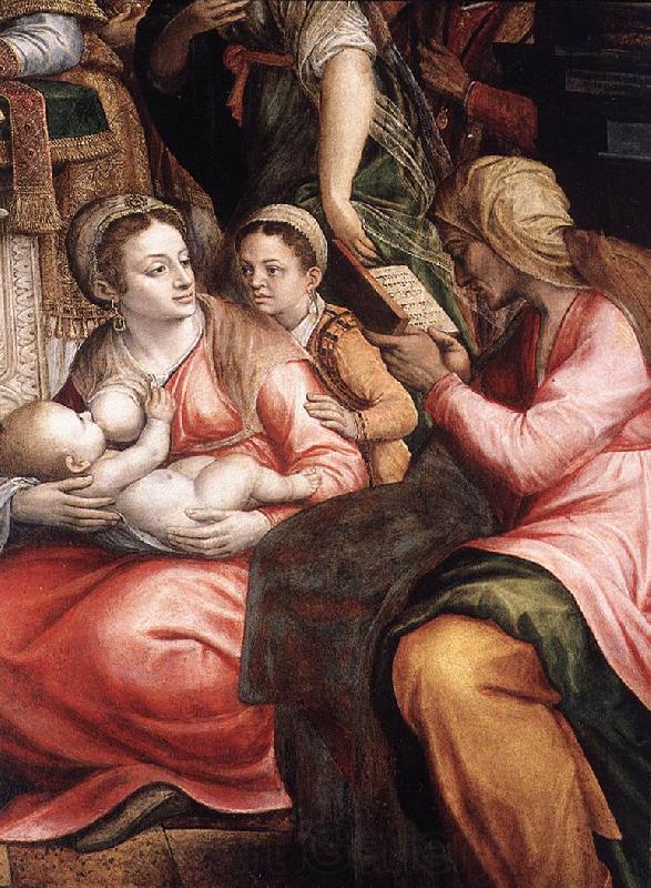 COXCIE, Michiel van The Circumcision of Christ (detail) g Germany oil painting art